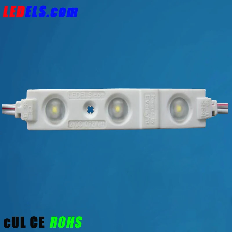 12V 0.72Watt 66LM SMD2835 UL certifiedled lights for sign cabinets, 2 modules per foot