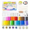 46 Color Starter kit High Quality Colorful Sculpting Sculpey Polymer Clay