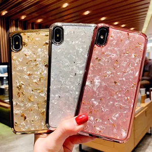 Glitter Foil Phone Case iPhone X XS XR 6s 7 8 Plus