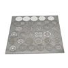 factory custom metalizing service sheet metal machined small parts laser etching