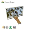 40pin LVDS interface 1024x600 resolution 7 inch MIPI TFT lcd display