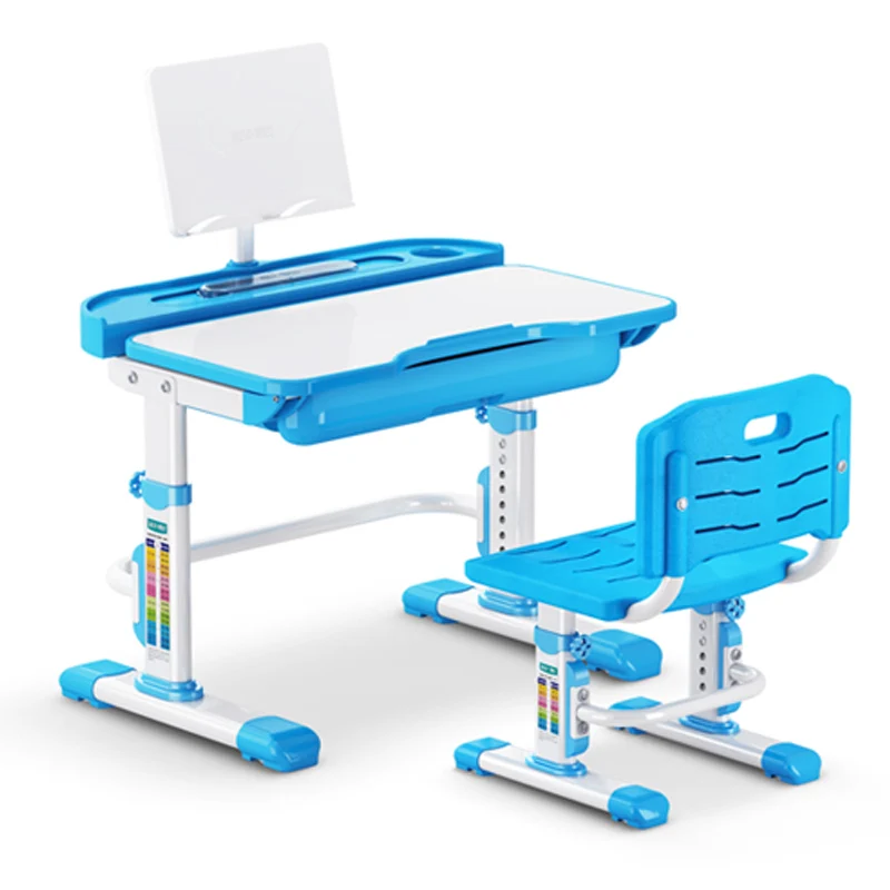 
M7P Learning kids furniture set adjustable children table and chair set 