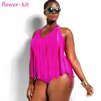

Colorful Big Size L-4XL Plus Size Swim Wear Women One Piece Plus Size Swimwear