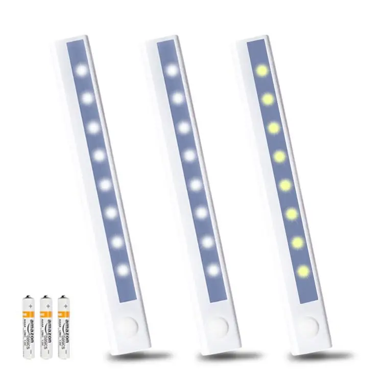 
Wardrobe PIR LED Portable Wireless Operated LED Closet Night Light Under Cabinet Lighting Motion Sensor Light 