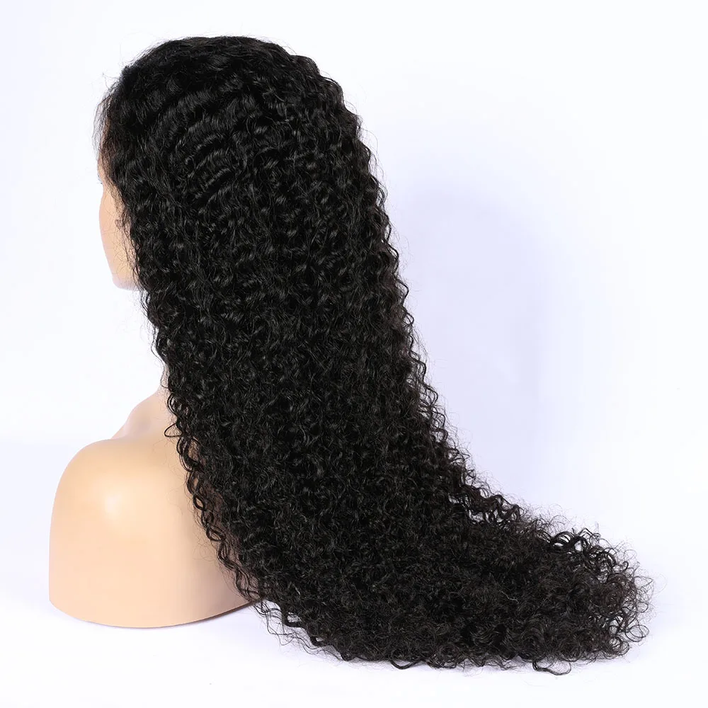 

Wigs Human Hair Wigs 150% Density Mink Brazilian Real Remy Human Hair Kinky Curly Lace Front Wigs for African Women