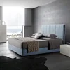 Foshan Furniture Platform King Size Gas Lift Storage Bed Frame