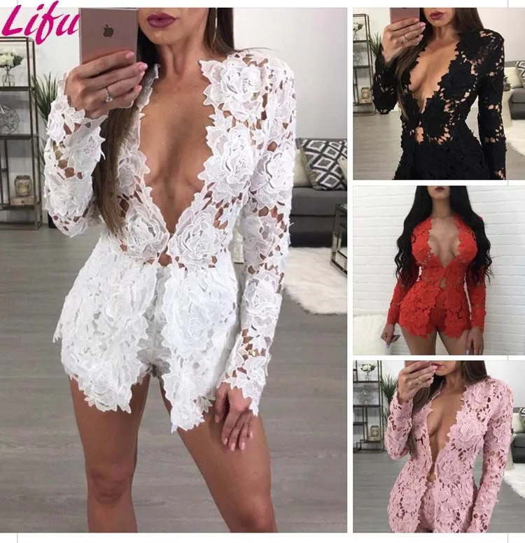 

Lifu Women Two Piece Set Outfit Sexy Plus Size Women Clubwear Lace Western Wear for Women, White/black/red/pink