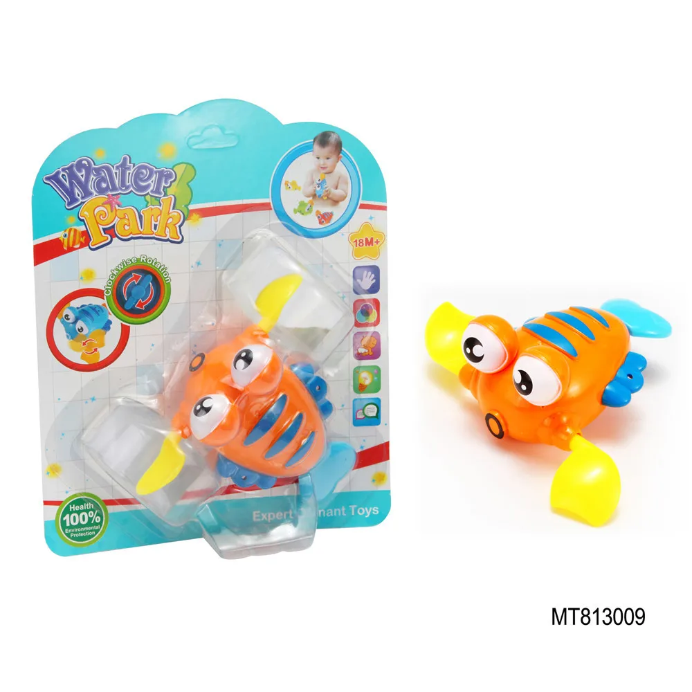 Abs Plastic Baby Marine Animal Swimming Frog Cute Lobster Bath Wind Up