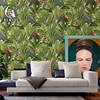 Waterproof living room interior wall paper 3d pvc forest wallpaper for summer