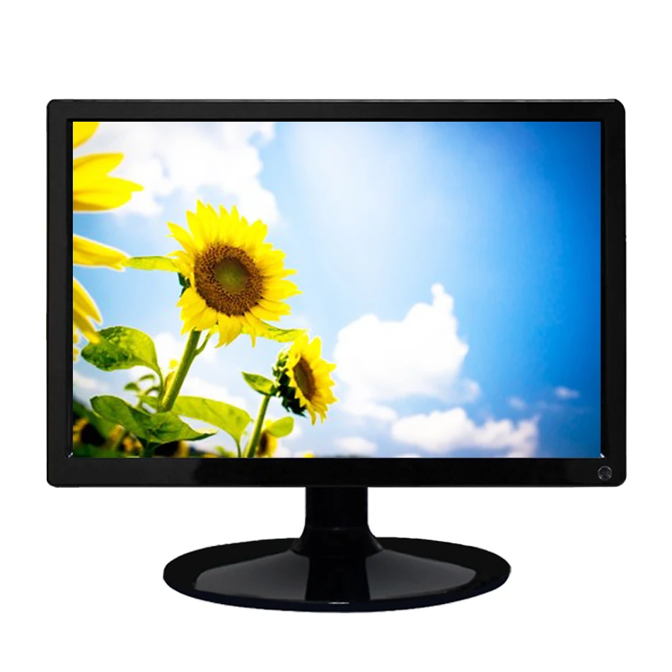 

desktop computer pc monitor display tft lcd touch screen 15 inch hdmi input raspberry pi monitor with 12V DC input, Black(white or oem)