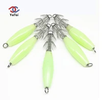 

15g 10cm luminous hard squid hook jig fishing lure for fishing