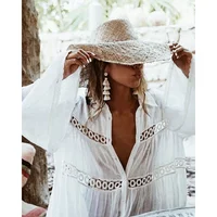 

Hot-selling fashion bikini coverups crochet swimwear & beachwear cover up