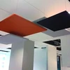 Suspended ceiling cystems acoustic soundproofing ceiling cloud sound absorbing panel Polyester acoustic panel