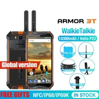 

Ulefone Armor 3T IP68 Waterproof Mobile Phone Android 8.1 5.7inch 21MP helio P23 Octa Core NFC 10300mAh Walkie Talkie Smartphone