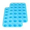 Mini 24 Cups and Regular 12 Cups Muffin Tin, Nonstick BPA Free Best Food Grade Silicone Mold
