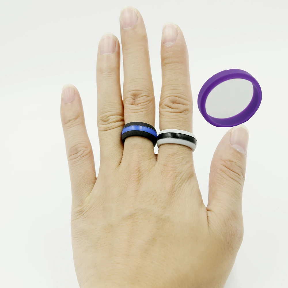 

RYHX manufacturer high quality Wedding Bands Silicone Rings for Men And Women, Any pantone color