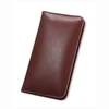 6800mah PU leather portable travel wireless charger wallet power bank