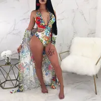 

Hot sale sexy women swimwear and sun proof dresses