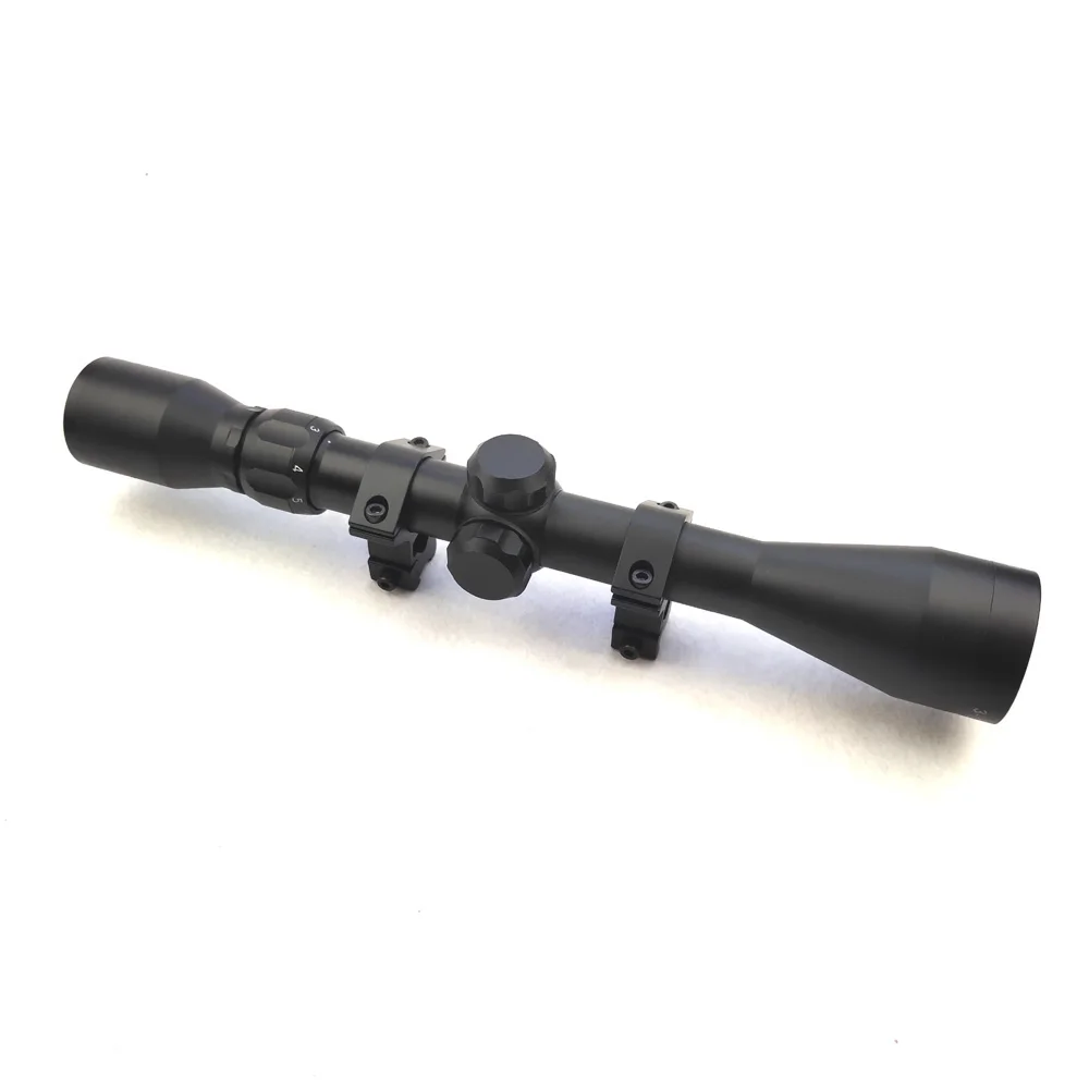 

3-9x40 outdoor air gun riflescope tactical gun scope riflescopes china, Matte black