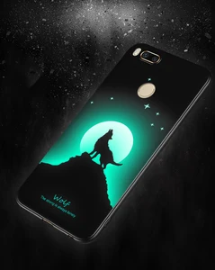 Luminous Glitter Anti Fall Phone Case Xiaomi 6X 8SE