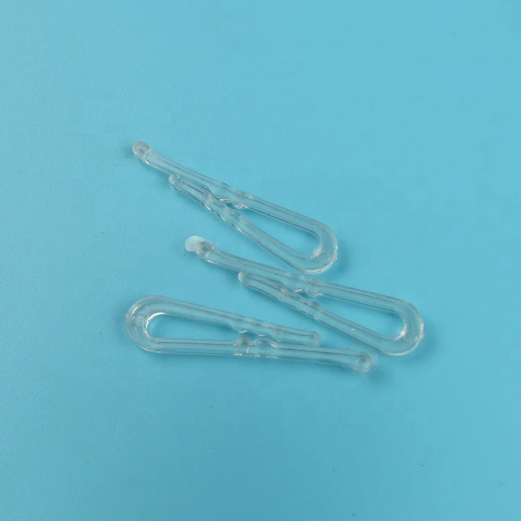 

Hot Sale Men Shirts Accessories Sleeve Eco-friendly Plastic Clear Collar Teeth Clips for Suits Packing, Transparent;white;black