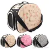 Foldable Pet Dog Carrier Cat Outdoor Travel Bags for Small Dog Pets Portable EVA Dog Kennel 3 Colors