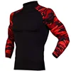 Wholesale High Quality Custom Sublimated Compression Shirt Men Rash Guard