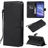 

Good Quality Megnetic Flip Wallet Phone Case for Xiaomi Mi 8 Lite Men Black PU Leather Protective Cover for Mi Mi8 Lite Boy Case