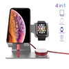 Cell Phone Accessories Display Stand 4 in 1 Desktop Metal Tablet Holder