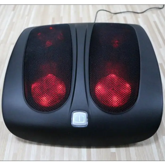 
Electric MASSAGE PILLOW Kneading Shiatsu Massager Neck Waist Shoulder Back Foot Massager Pillow 