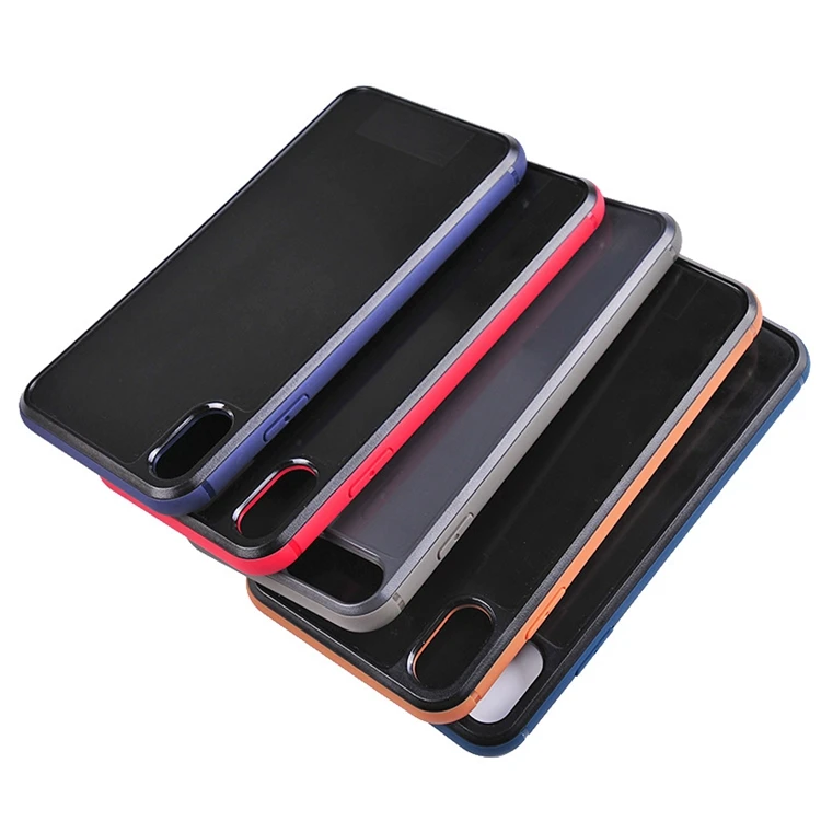 Custom Blank Inlay Tpu Pc Groove Phone Case For Iphone X Xs Max Xr
