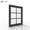 aluminum window doors glass Fixed window iron grills design pictures