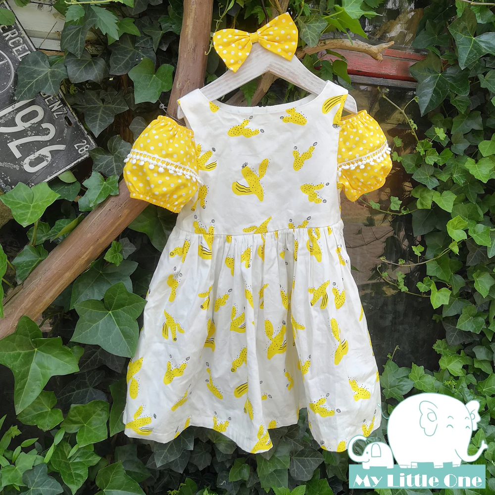 

My little one 2019 summer cactus lace baby girl dress, N/a