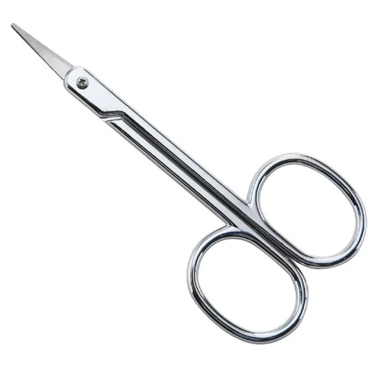 

Cheapest Hot Beauty Stainless Steel Portable Eyebrow Scissor Eyelash, Silver