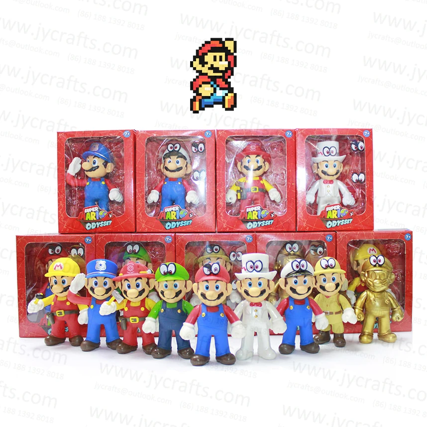 super mario bros action figures