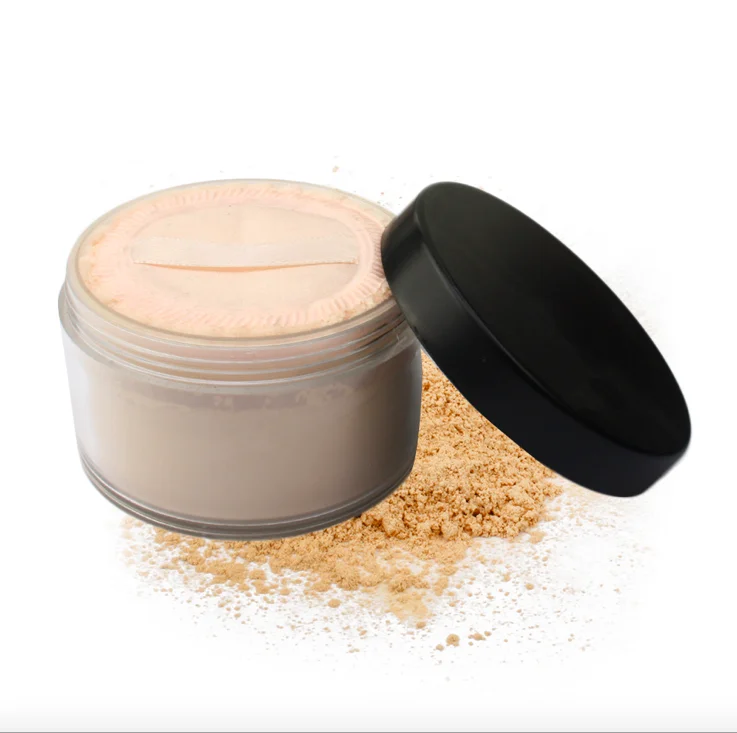 

factory price smooth and long wearing loose powder use for face with private labeling, 6 colors