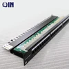 Best price 1U 24 ports rack mount IDC Brand-rex Cat6 UTP patch panel