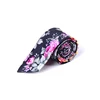 class fabric men neck tie 100% cotton flower print tie