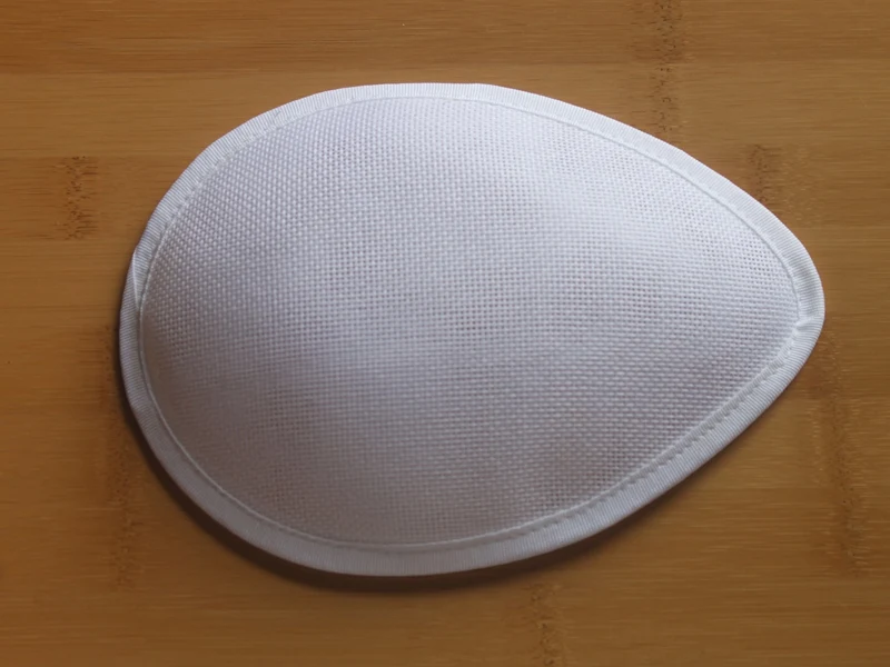 
17*13cm Buckram Teardrop Base For Making Fascinator Base Hat Base Headpiece Headwear 