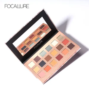 Focallure Top Selling Cosmetics Products 18 Colors Luxury Matte Eyeshadow Pressed Palette Makeup Manufacturer