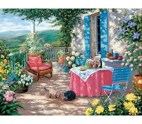 

5D Diamond embroidery home garden Rhinestone painting Home Decor DIY Diamond painting cross stitch patterns full drill resin art