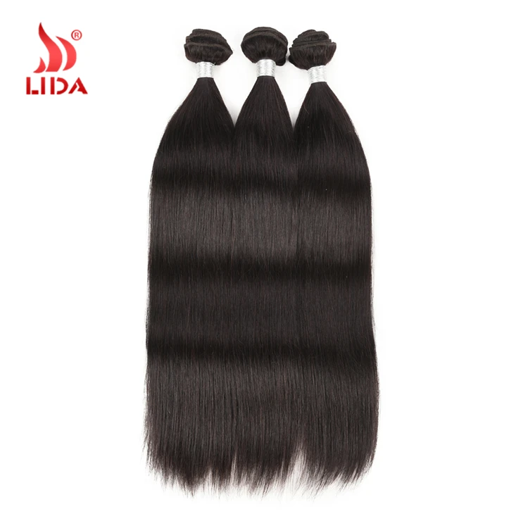 

Lida indian remy virgin hair bundles straight virgin hair human remy hair bundles 8-26 inch weft extensions