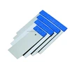 4pcs/set Japanese putty knife, blue plastic parts, stainless steel blade Scraper set