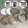 Metal tin tinplate round easy open custom paint can lid