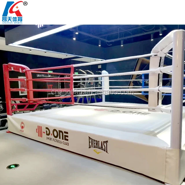 
ANGTIAN-SPORTS hof boxing ring boxeo precio pugilato professional de lucha libre mma ring floor standing boxing ring 