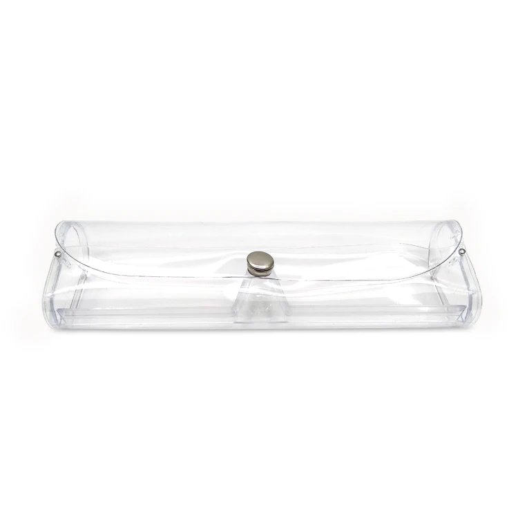 

Eyewear Packaging Box PVC Reading Glasses Case Box Transparent Promotion Custom Logo C002