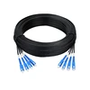 Factory price optical fiber cable fiber to Tara far Fiber optic patch cord cable 100M LC UPC 4 core