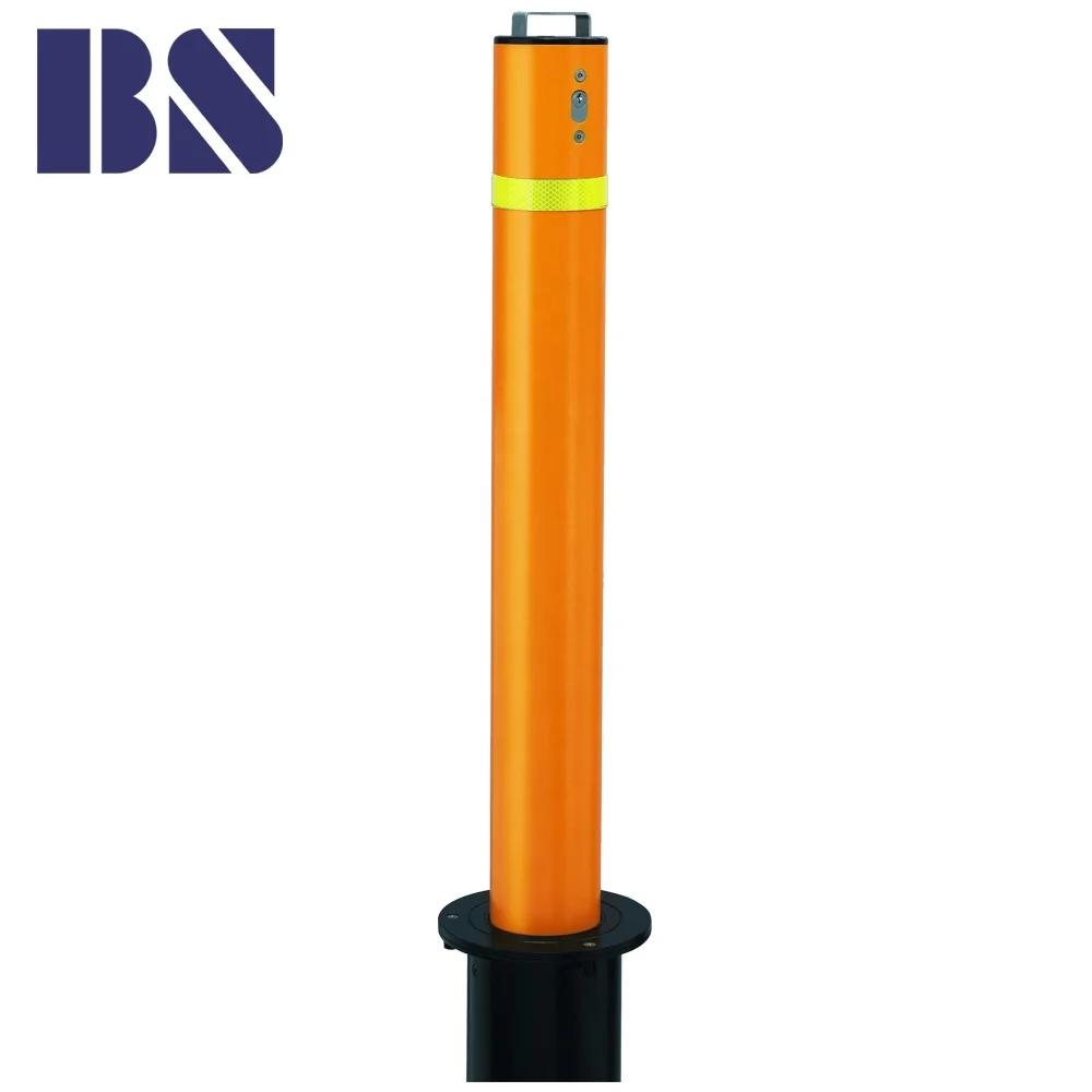 
Stainless Steel Metal Traffic Manual Retractable Telescopic Parking Security Bollard Parking Post Manufacture 