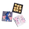 Fancy Colourful Candy Small Chocolate Paper Packing Gift Box for couples Food gift Holiday gift packaging