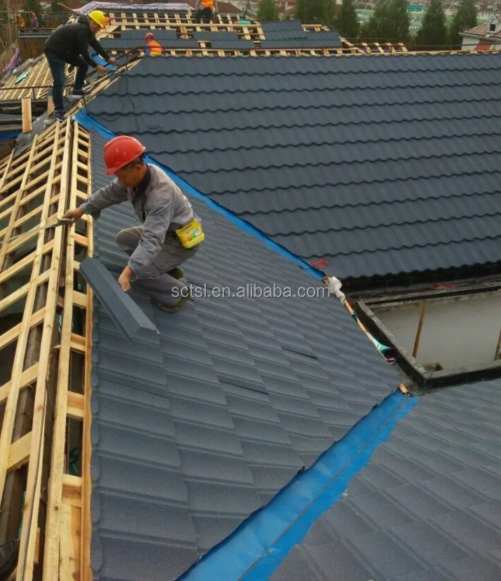 
European and American Standard Metal Roof Tiles for Sale 